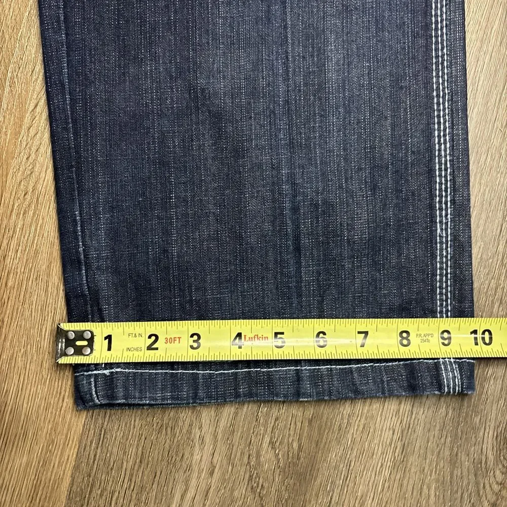 Rich Kids RK Jeans Mens 36x34‎ Blue Denim Pants 90s Hip Hop Baggy Y2K Vintage